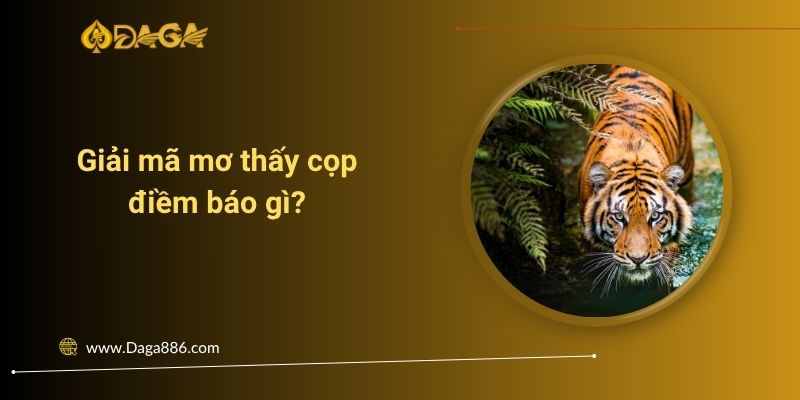 Giải mã mơ thấy cọp điềm báo gì? Chơi số nào trúng lớn? Giải mã mơ thấy cọp điềm báo gì? Chơi số nào trúng lớn?